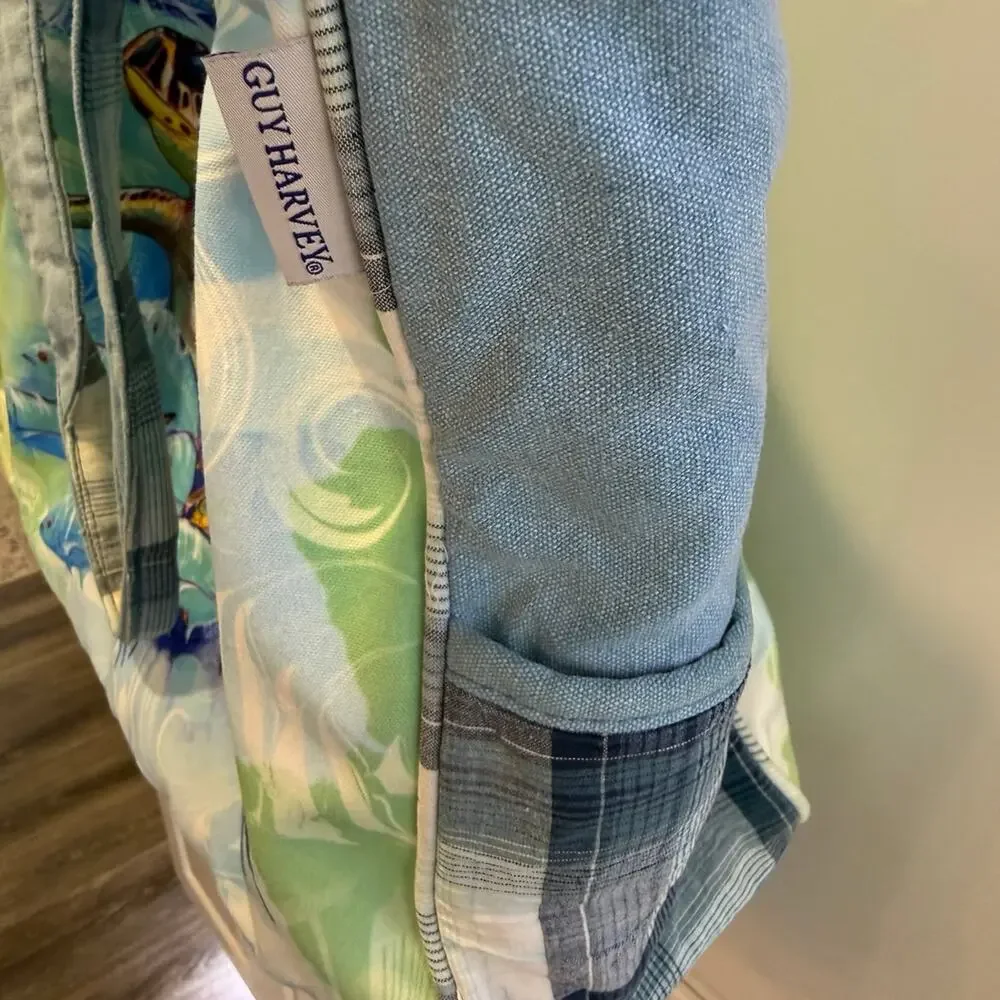 Guy Harvey Sea Turtle Tote/ Beach Bag